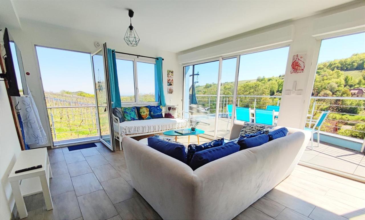 Appartement Domaine BOHN Blue Winehouse à Reichsfeld Extérieur photo