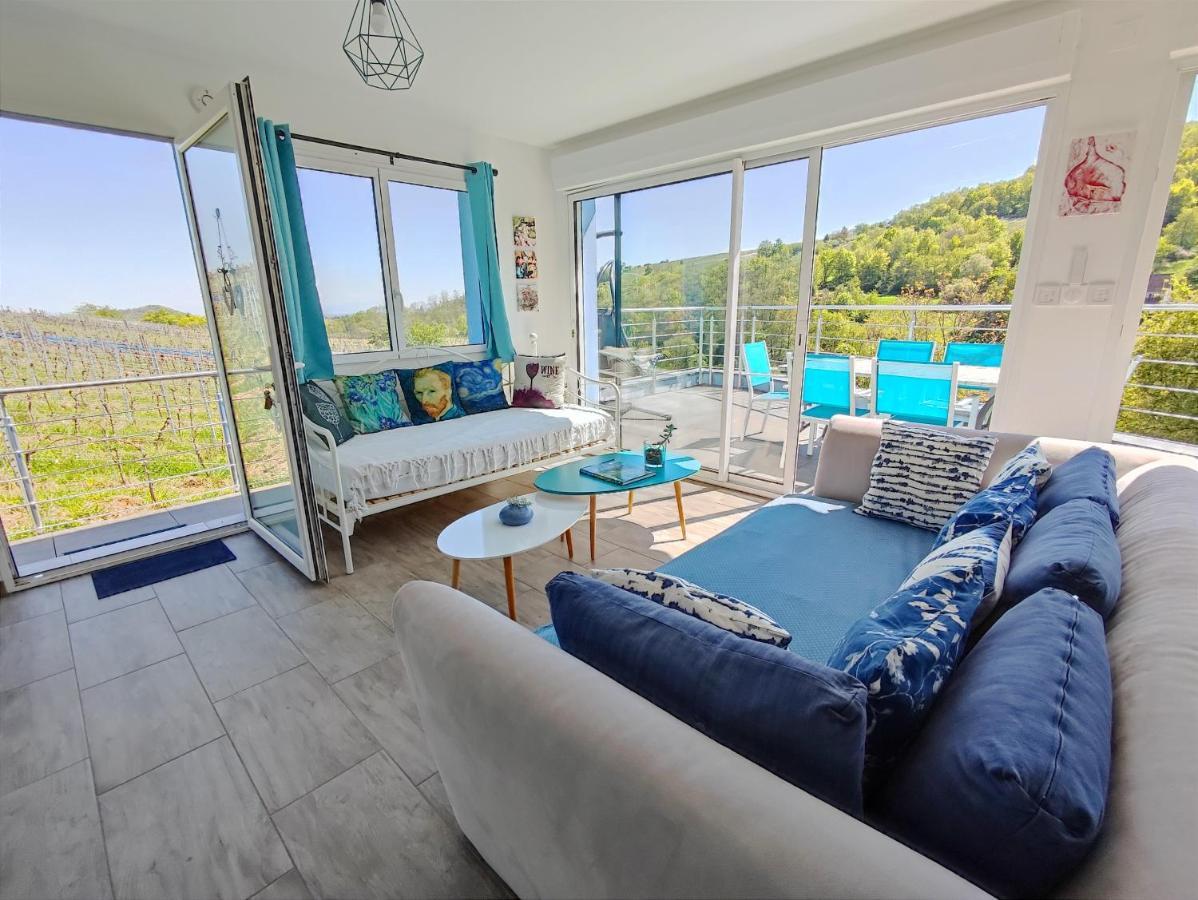 Appartement Domaine BOHN Blue Winehouse à Reichsfeld Extérieur photo